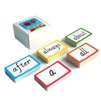 New 221PCS English Sight Words Card Phonics Words Flashcards Learning Educational Toys for Children Juguetes Educativos Kids Flash Cards