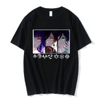 ข้อเสนอพิเศษ เสื้อขาว Camiseta de Anime Genshin Impact para hombre, ropa informal de Hip Hop con estampado de Anime Venti Zhongli RaiS-5XL