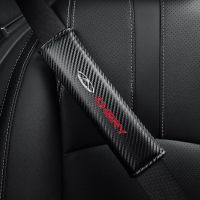 2Pcs Carbon Fiber Car Seat Belt Cover Shoulder Protective Pads for CHERY TIGGO 2 3 4 5 7 Pro 8 3X A1 QQ Car Accessors Seat Covers