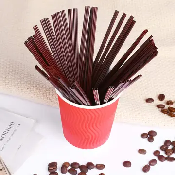 Plastic Coffee Stirrers, 7 Plastic Coffee Straws, Coffee and Drink Stir  Sticks, Cocktail Swizzle Sticks, Drinking Straws for Coffee 