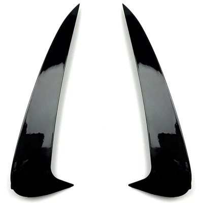 Rear Bumper Spoiler Side Canard for Mercedes for Benz C Class Estate S205 C180 C200 for AMG Black
