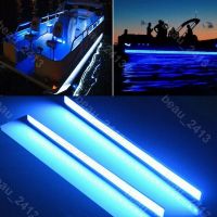 2x 6.69 inch 12V LED Strip Light Bar Waterproof For Camping Caravan RV Awning Motorhome Boat Car DRL Blue Whtie