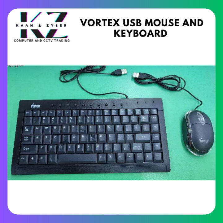 Vortex usb mouse and keyboard combo v8660 v88 lazada ph