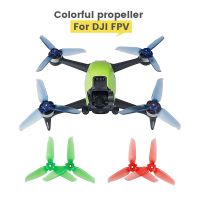 ใบพัดสี FPV 2/4คู่ใบพัดแบบปลดเร็วอุปกรณ์เสริมสำหรับใบพัดโดรน DJI FPV