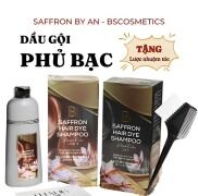 Dầu Gội Phủ Bạc Saffron Hàn Quốc, Dầu Gội Đen Tóc Saffron
