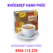 Cafe Elcafe Ginseng Elken - Cafe nhân sâm và bạch quả elken 20 gói hộp 20gr