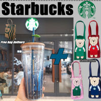 Starbuck Firefly HG Bear คลาสสิกฉนวนกันความร้อนสองแก้วแบบมีหลอดแก้วความจุขนาดใหญ่