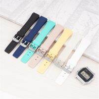 xinpan Watch Strap for Casio G-SHOCK F-91W/F84/F105/108 A-158/168 AE-1200/1300 18mm Colorful Silicone Wrist Band Bracelet Accessories