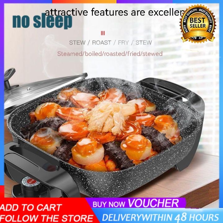 Elite Extra-Deep Electric Skillet