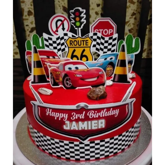 Cars Theme Cake Topper (D4) | Lazada PH