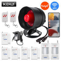 KERUI Home Security Alarm System Tuya APP Control Wireless 110dB Live Siren Anti Theft Protection Home/office/store