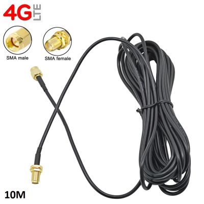 4G LTE Extension Antenna Cable For 4G Router SMA Male to SMA Female RG174 Cable 10M