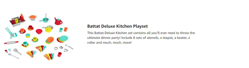 battat deluxe kitchen