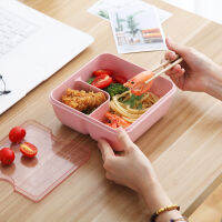 ONEUP Lunch Box For Wheat Straw Japanese Style Container Sealing Tape Spoon Chopsticks Microwave-Style Lunch Box