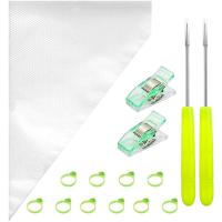 1Set Pastry Bags Set Cake Decorating Tools PO with 10 Piping Bags Ties &amp; 2 Scriber Needle,