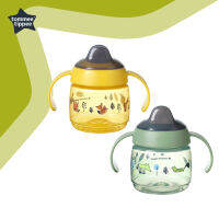 Tommee Tippee Supersatr Weaning Sippee Cup Green ทอมมี่ ทิปปี้ ถ้วยหัดดื่มแบบมีหูจับ 4m+