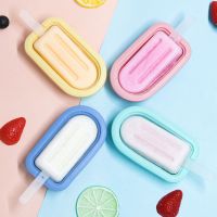 hot【cw】 1Pcs Color for Household Decoration Silicone Mold with Cover Popsicle Molds Supplies