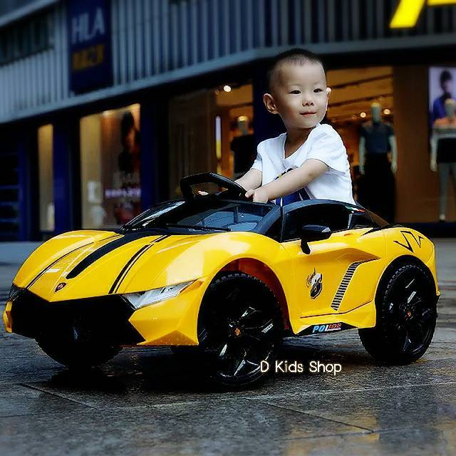 d-kids-รถแบตเตอรี่เด็ก-รถเด็กนั่งทรงแลมโบกินี่-2มอเตอร์-no-901