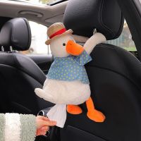 ❀✿❣ duck Creative Ass Tissue Box Soft Cartoon Paper Napkin Case Cute Animals Car Paper Boxes Lovely Napkin Holder for Car Seat