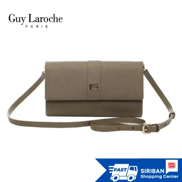 tas clutch Guy Laroche Leather Clutch Bag