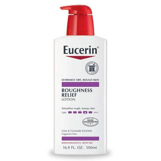 EUCERIN Roughness Relief Lotion for Extremely Dry,Smoothes Rough Bumpy ...