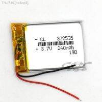 3.7V lithium Navigator Rechargeable Li-polymer battery 302535 240mAh Li-Po MP4 batteries GPS MP3 MP5 Li-ion Cell [ Hot sell ] bs6op2