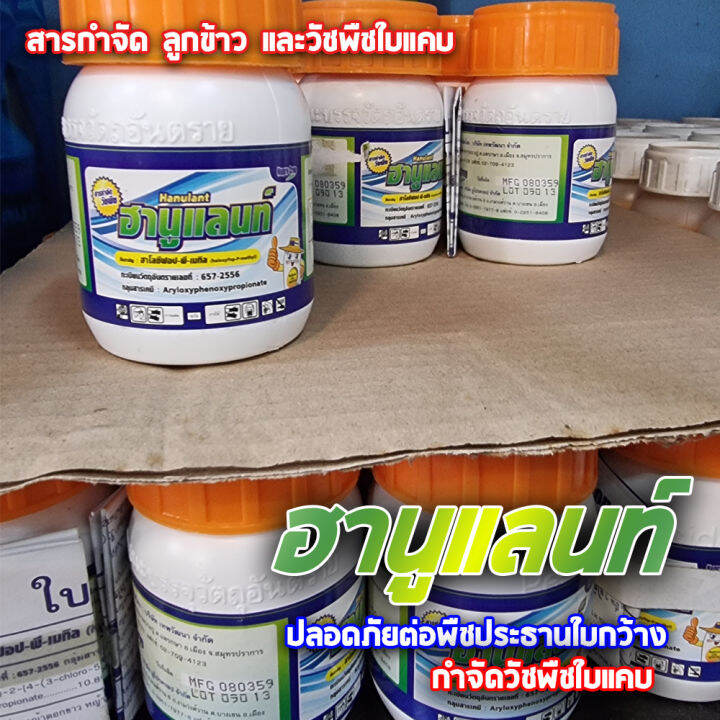 สารกำจัดลูกข้าว-วัชพืชใบแคบ-หญ้าใบแคบ-ฉีดทับพืชใบกว้างได้-ฮานูแลนท์