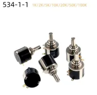 precision multi winding potentiometer 534-1-1 1K 2K 5K 10K 20K 50K 100ohm 200 ohm 500ohm adjustable resistance 2W spin