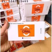 Viên Uống Vitamin C Trắng da, Mờ thâm nám Cinal C 100 viên - Nhật Bản