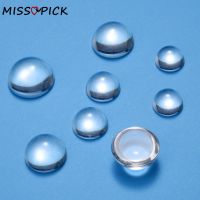 20 50Pcs 6/8/10/12/14/15/16/18/20mm Round Glass Beads Transparent Cabochons Loose Beads For Diy Jewelry Making Accessories