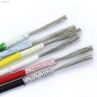 ❉☬❖ Heat resistant 300°C Glass fiber braided high temperature silicone wire and cable 0.3mm 0.5mm 0.75mm 1.0mm 1.5mm 2.5mm 4mm 6mm