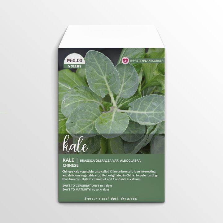 Chinese Kale Kai Lan Seeds Lazada Ph