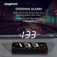 Geyiren OBD2 EOBD HUD A900 Head-Up Display รถ Overspeed Speed Alarm อุณหภูมิน้ำอัตโนมัติกระจก Projector