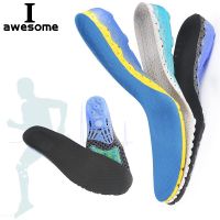 Soft Insoles Foot Care for Plantar Fasciitis Heel Spur Running Sport Insoles Shock Absorption Pads arch orthopedic Train insole Shoes Accessories