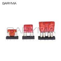 10pcs 10A Car Automotive Auto Blade Fuse Holder PCB Board 32V For PCB Board Safety Clip Insertion Type