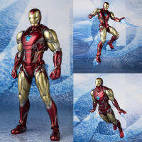 แอคชั่นฟิกเกอร์ Marvel Iron Man MK85 SHF,ของเล่นสะสมพร้อมกล่องสำหรับเด็กเล่นของขวัญปีใหม่วันเกิด16ซม. จำนวน1ชิ้น