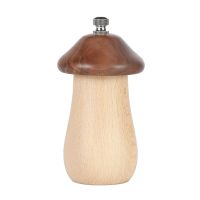 Cute Mushroom Shape Manual Grinding Pepper Salt Mills Grinder Durable Kitchen Seasoning Tools Portable Abrader Gadget Home N2UC