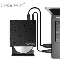 Deepfox USB 3.1 Type C CD/เครื่องเขียน DVD RW ไดรฟ์ออปติคัล CD/เครื่องเล่น DVD ROM สำหรับ Macbook Matebook สวิตช์สัมผัสแบบอุปนัย