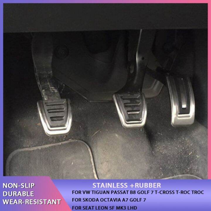 Pedals Foot Car Fuel Brake Clutch Cover for Volkswagen VW Passat B8