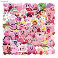 ZENONO ของขวัญสำหรับเด็ก,กันน้ำ Kirby Ally กระเป๋าแล็ปท็อปของขวัญแฟนๆของสะสมแฟนๆ Kirby สติกเกอร์รถดาวสติกเกอร์ลายอะนิเมะสติกเกอร์ตกแต่ง