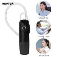 ANYTEK M165ไร้สายบลูทูธ-ชุดหูฟังที่รองรับโทรได้หูฟังบลูทูธสไตล์นักธุรกิจใช้ได้กับ Xiaomi/Iphone 12