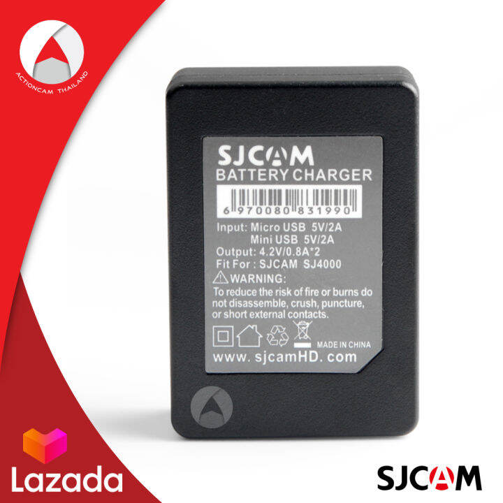 sjcam-external-charger-for-action-camera-sj4000-sj5000-m10-x-camera-daul-slot-charger-all-model-black-แท่นชาร์จ-ที่ชาร์จ-แบต-แบตเตอรี่-กล้องแอคชั่น-กล้องถ่ายวีดีโอ-กล้องเซลฟี่-เอสเจแคม-สินค้าของแท้