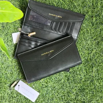 Shop Charles And Keith Long Wallet online