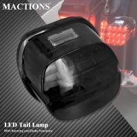 Motorcycle Led ke Tail Light ed Lamp For Harley Sportster 883 1200 XL Touring Electra Glide FLHT FLHTCI Road King Dyna