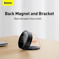 Baseus Magnetic Kitchen Timer Digital Timer Countdown Stopwatch Manual Rotation Counter Sport Study Alarm Clock Cooking TimerTH