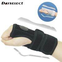 DAYSELECT สายรัดสายรัดป้องกันข้อมือสำหรับเข้าเฝือกแบบมืออาชีพสายรัดข้อมือป้องกันเอ็นข้อมือมีหลุมอักเสบสำหรับมือรองรับเอวระบายอากาศ