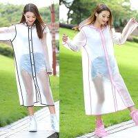 【cw】Fashion s Raincoat Rainwear Long Body Womens Electric Car Electromobile Bicycle Riding Poncho Waterproof Jacket Clear ！