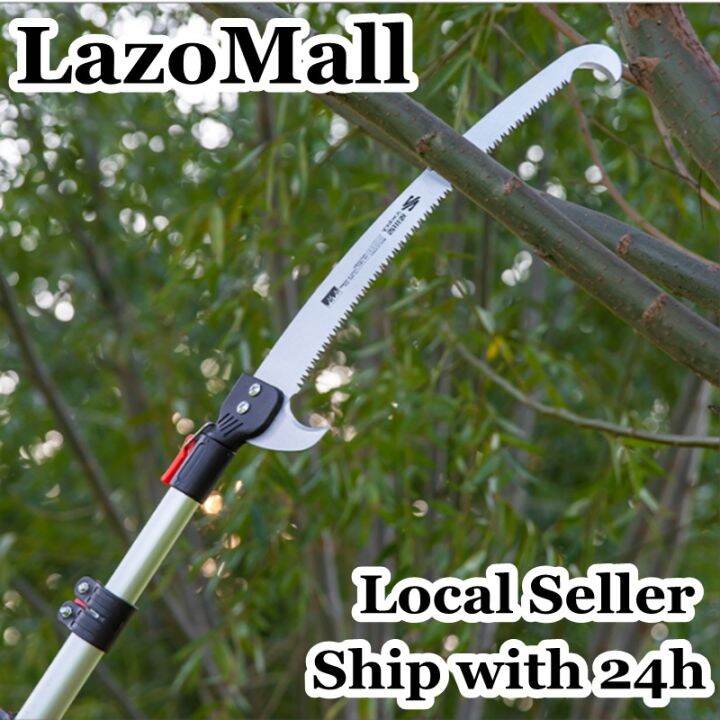 Sanearde Original Extendable Tree Telescopic Pruner with Saw, Long