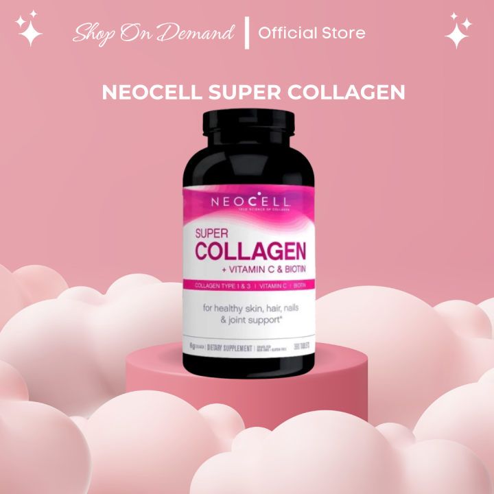 NEW PACKAGING NeoCell Super Collagen (Types 1 & 3) + Vitamin C with