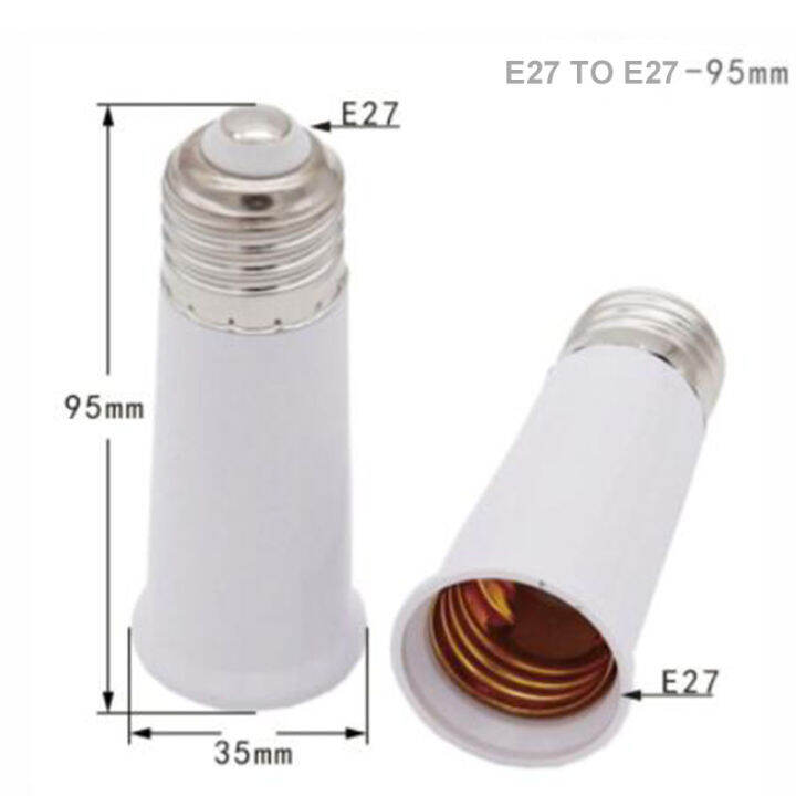 qkkqla-extension-95mm-e27-to-e27-light-bulb-lamp-base-holder-socket-adapter-converter